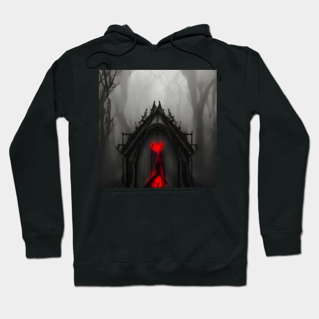 Lonely hearts broke Hoodie by Roguex